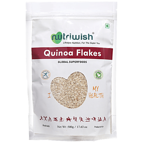 NUTRIWISH Quinoa Flakes, 500 g  