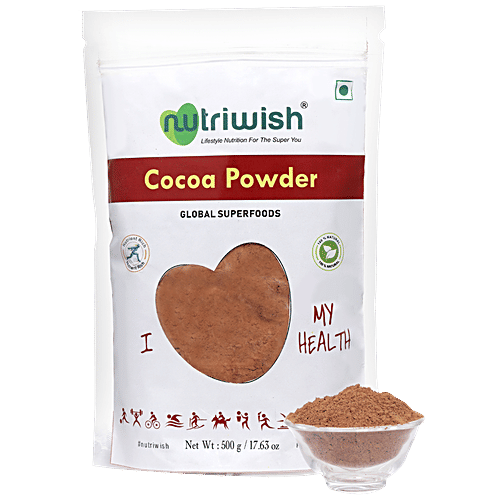 NUTRIWISH Cocoa Powder, 500 g  