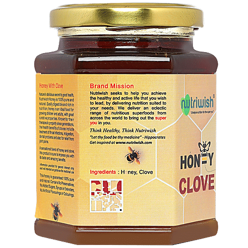 NUTRIWISH Nutriwish Clove Honey, 350 g  