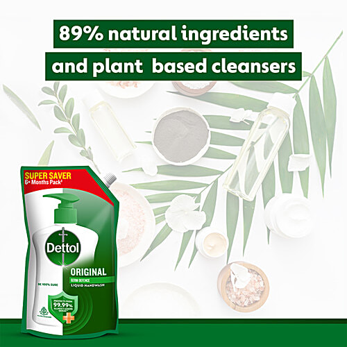 Dettol Original Liquid Handwash, 675 ml (Buy 1 Get 1 Free) 