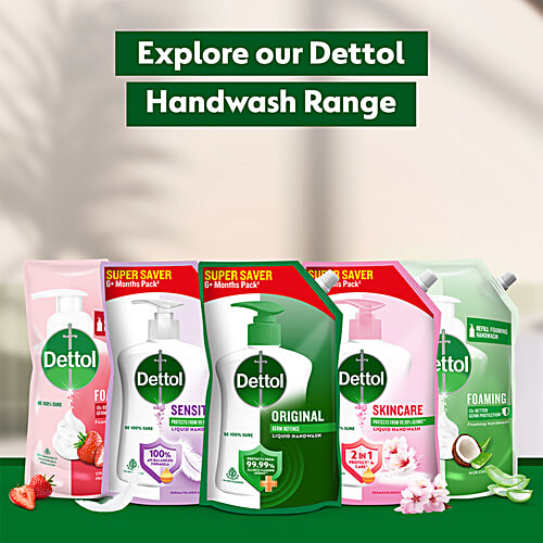Dettol Original Liquid Handwash, 675 ml (Buy 1 Get 1 Free) 