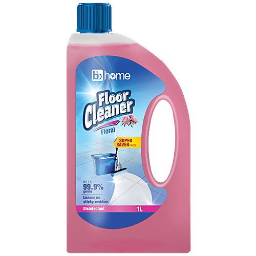 BB Home Disinfectant Floor Cleaner - Floral, 1 L  