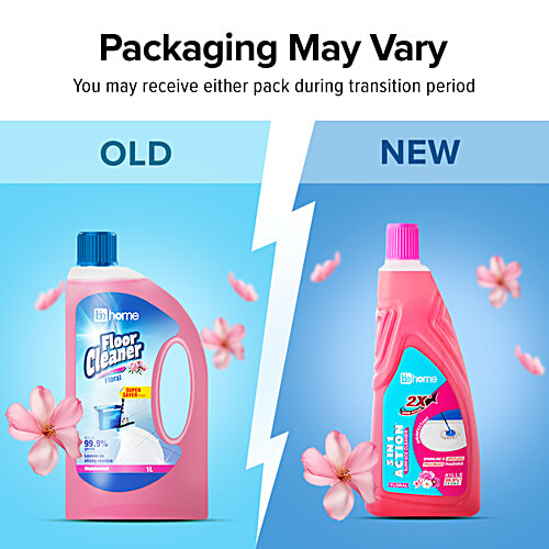 bb home Disinfectant Floor Cleaner Liquid - Floral, 1 L  