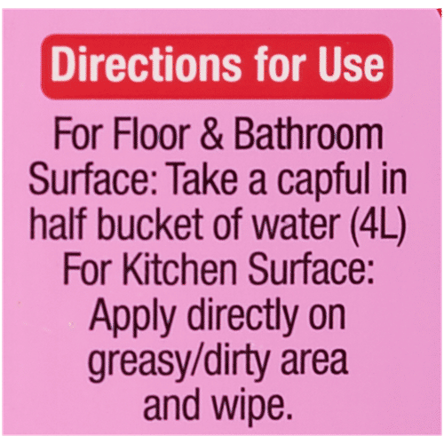 bb home Disinfectant Floor Cleaner Liquid - Floral, 1 L  