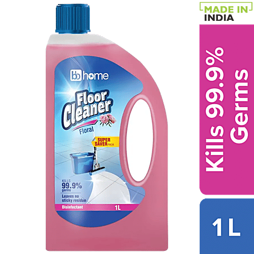BB Home Disinfectant Floor Cleaner - Floral, 1 L  