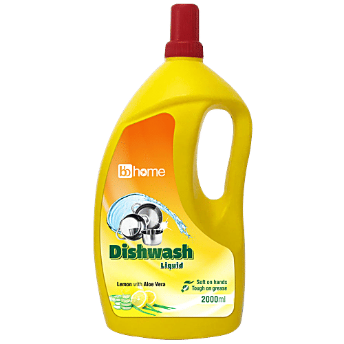 Buy BB Home Dishwash Liquid Lemon With Aloe Vera Online at Best Price