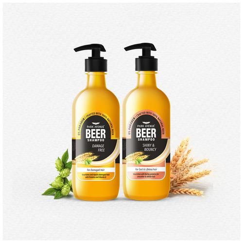 Park avenue Beer Shampoo - Damage Free, 650 ml  