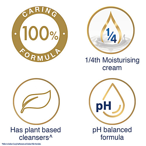 Dove Care & Protect Moisturising Cream Beauty Bathing Bar, 100 g (Buy 3 & Get 1 Free) 