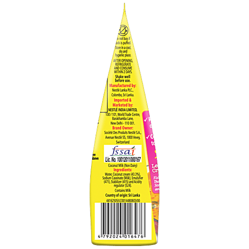 Maggi Coconut Milk, 180 ml Tetra Pak Adds Creaminess & Flavour To Gravies