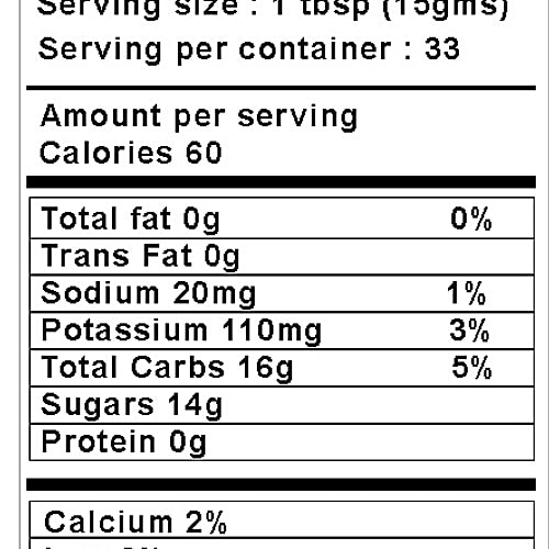 Dr. Patkars Blackstrap Molasses All Natural Premium Quality Kakvi Sheera Raab Jaggery Syrup, 600 g