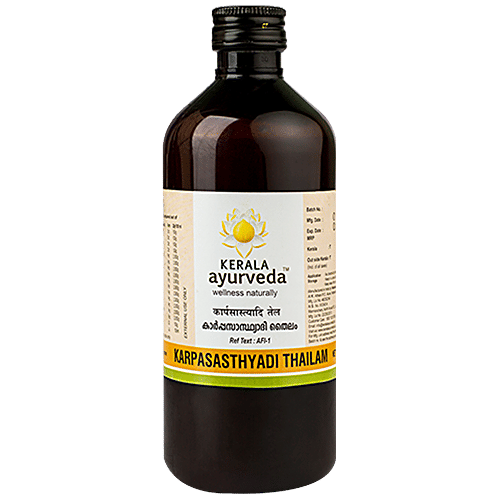 Kerala Ayurveda Karpasasthyadi Thailam, 450 ml  