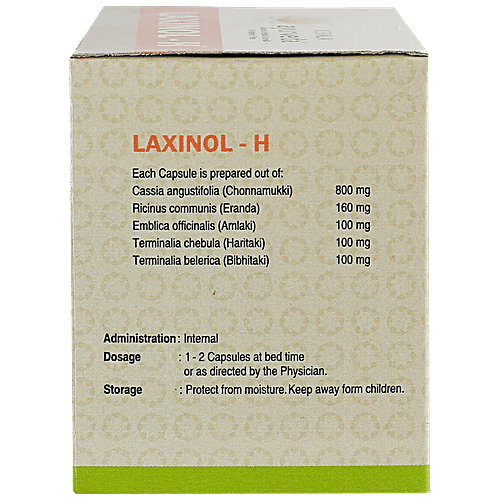 Kerala Ayurveda Laxinol H, 100 capsules  