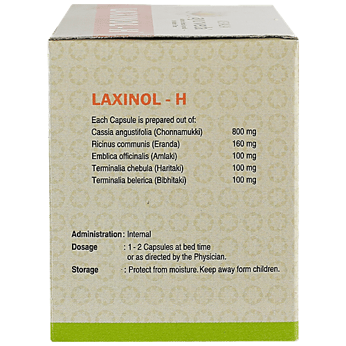Kerala Ayurveda Laxinol H, 100 capsules  