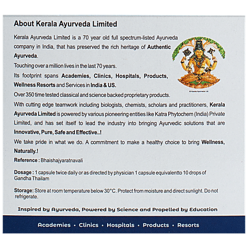 Buy Kerala Ayurveda Gandha Thailam Online at Best Price of Rs 600