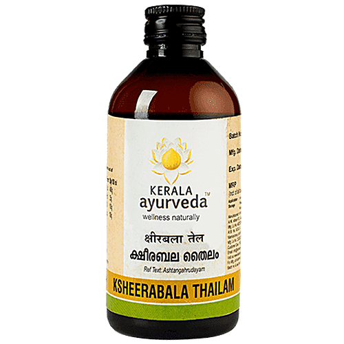 Buy Kerala Ayurveda Ksheerabala Thailam 200ml Foot Massage Oil For