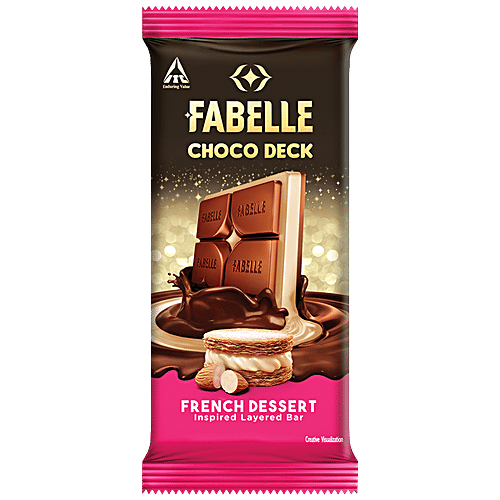 Buy Fabelle Chocolates Choco Deck French Dessert Inspired Layered Bar