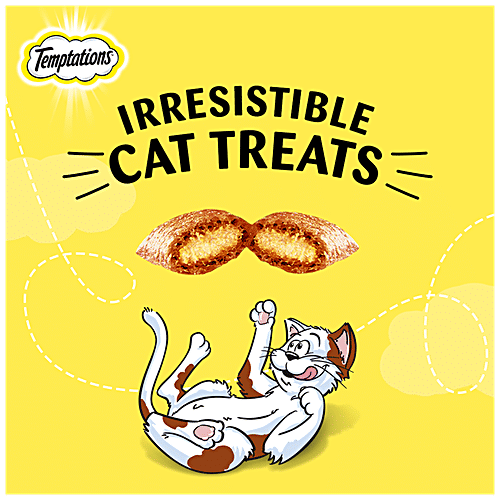 Temptations Cat Treat - Seafood Medley Flavour, 85 g  