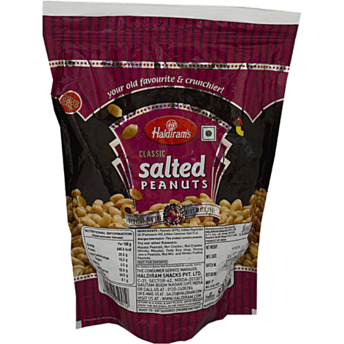 Haldiram's Salted Peanuts, 400 g  