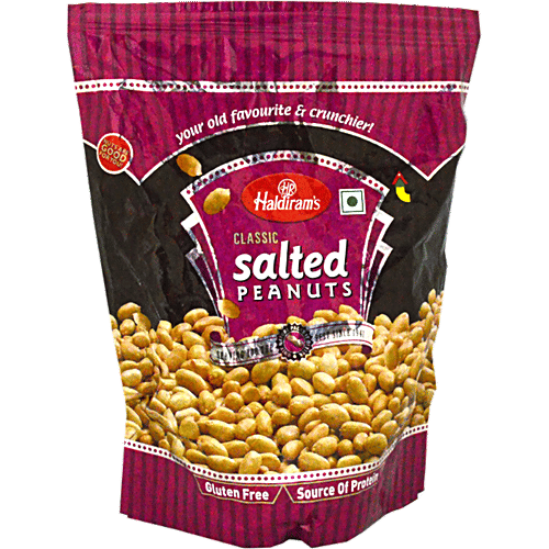 Haldiram's Salted Peanuts, 400 g  
