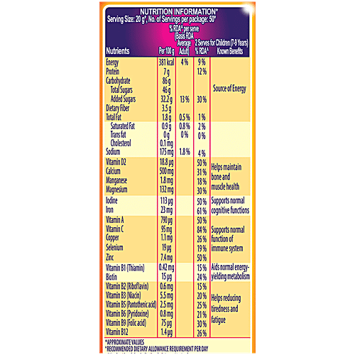 Bournvita Chocolate Nutrition Drink, 1 kg Pouch 