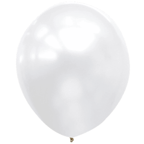 Buy Hankley Premium Metallic Balloons - For Decorations, White Online
