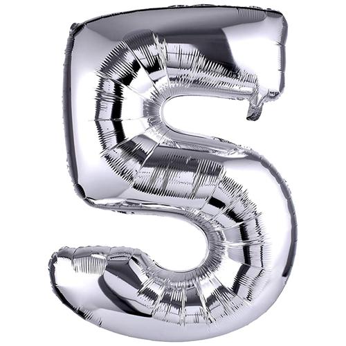 Buy Hankley Hanging Foil Balloon - No. 5, For Birthday