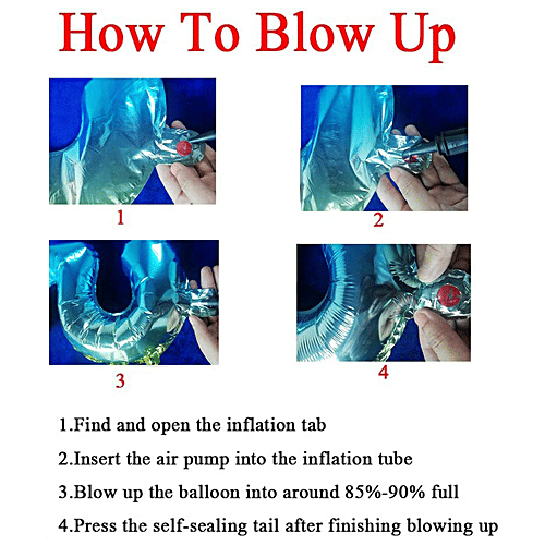 Hankley Hanging Foil Balloon - No. 9, For Birthday, Anniversary, Silver, 2 pcs  Decorative Items