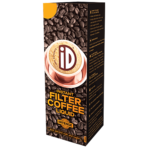 Buy iD Instant Filter Coffee Liquid Intense, 100 Authentic, No