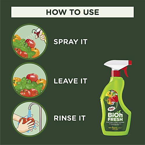 Buy Exo Bioh Fresh Vegetable & Fruit Cleaner Online at Best Price of
