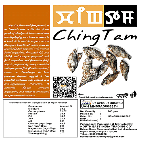 ChingTam Ngari - Fermented Fish, 200 g  