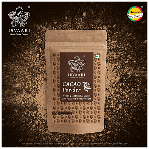 Isvaari Cocoa Powder - Non-Alkalised, 250 g  