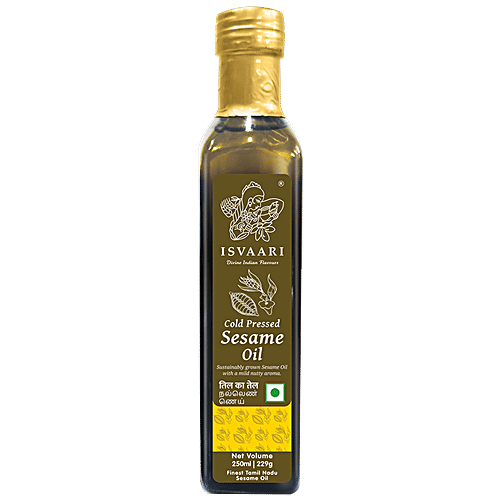 Buy Isvaari Cold Pressed Virgin Sesame Oil Online at Best Price of Rs