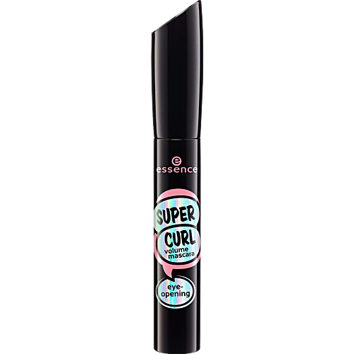 Essence Super Curl Volume Mascara - Eye-Opening, Black, Long Wearing, 8 ml