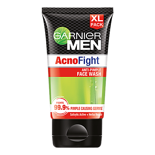 Garnier Men Acno Fight Anti-Pimple Face Wash, 150 g  