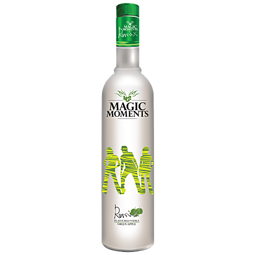 Buy Magic Moments Remix Green Apple Flavoured Vodka Online At Best Price Bigbasket