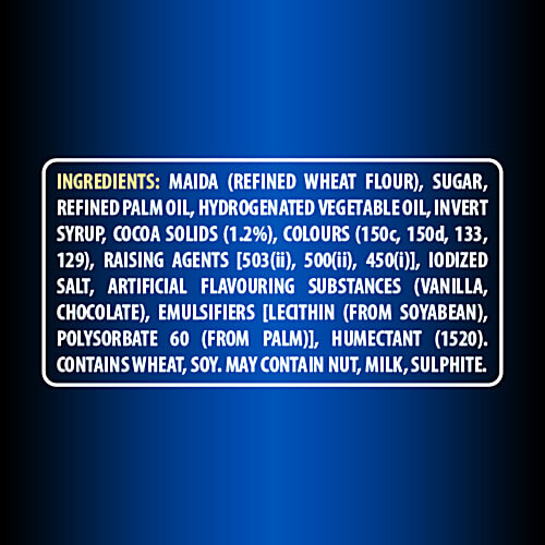 Sunfeast Dark Fantasy Vanilla Flavoured Sandwich Crème Biscuits, 237 g (Pack of 3) Dark Crunchy Biscuit with Smooth Vanilla CrÃ¨me