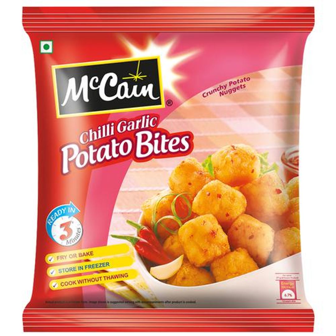McCain Chili Garlic Potato Bites, 1.24 Kg 
