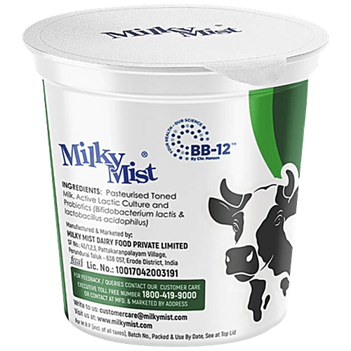 Milky Mist Probiotic Curd, 400 g  