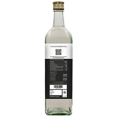 Buy Anveshan Wood Cold Pressed Coconut Cooking Oil For Hair & Massage