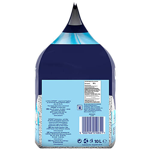 Catsan Hygiene Plus Non Clumping 100% Natural Cat Litter, 10 L