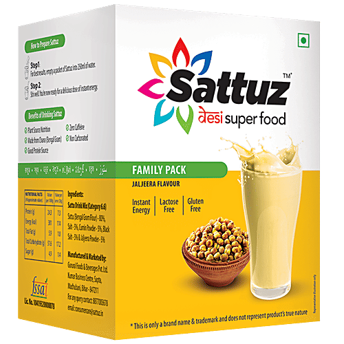Sattuz Jaljeera Flavour Sattuz, 180 g Set of 6 Sachets 