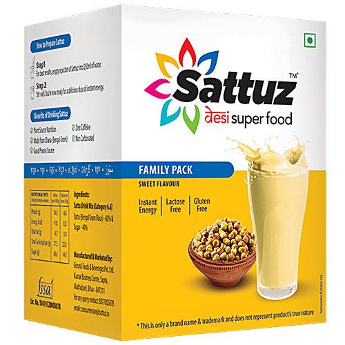 Sattuz Sweet Flavour Sattuz, 180 g Set of 6 Sachets 