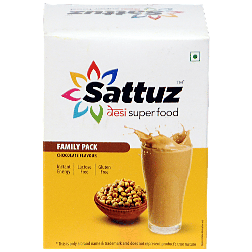 Sattuz Chocolate Flavour Sattuz, 180 g Set of 6 Sachets 