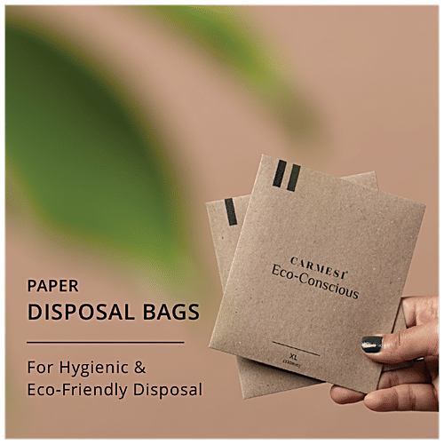 Carmesi Eco-Conscious Sanitary Pads For Rash-Free + Eco-Friendly Periods - Large, 30 pcs  