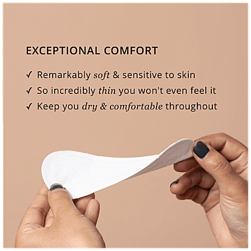 Carmesi Panty Liners - Designed For Sensitive Skin, 60 pcs  