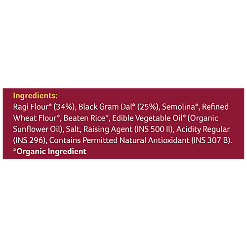 Organic Tattva Organic Ragi Dosa Ready Mix, 200 g  