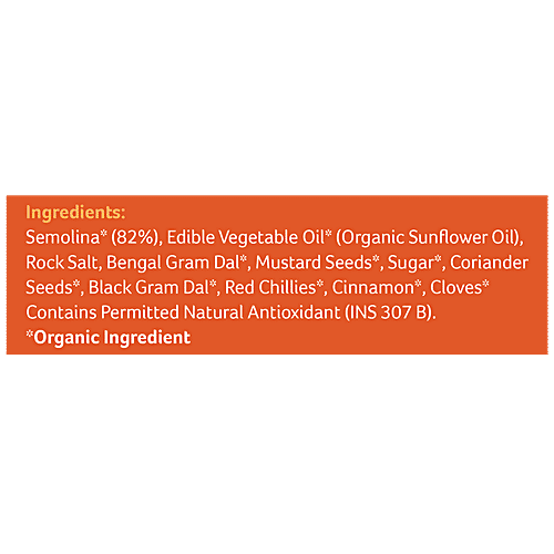 Organic Tattva Organic Masala Upma Ready Mix, 200 g  