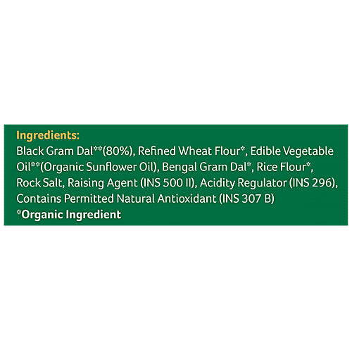 Organic Tattva Organic Vada Ready Mix, 200 g  