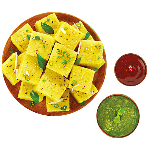 Organic Tattva Organic Khaman Dhokla Ready Mi, 200 g  High in Protein, Zero Cholesterol