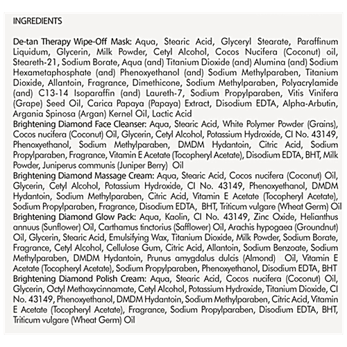 Natures Essence The Whitening Diamond Facial Kit, 20 g  